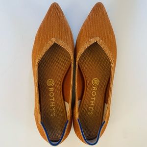Rothy’s Women’s size 9.5 Fawn color/Point style
